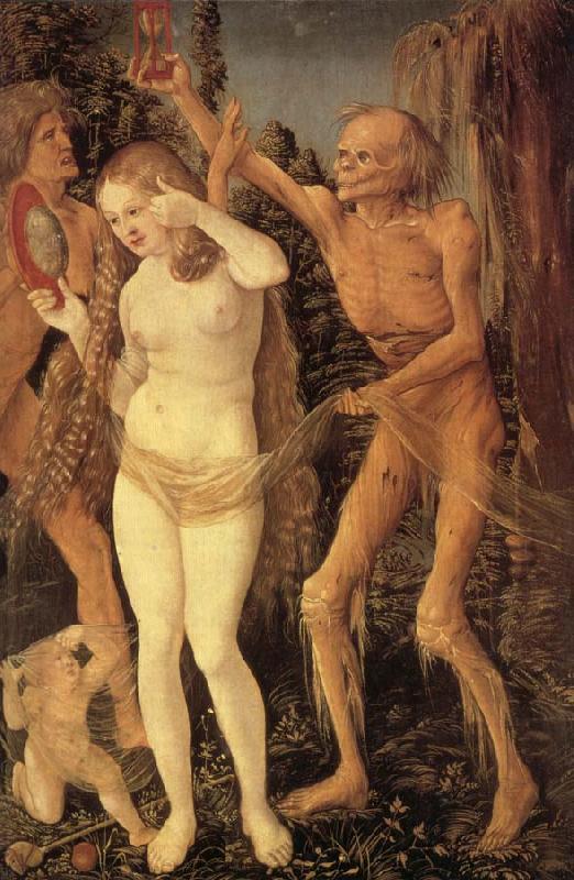 Hans Baldung Grien The Three Stages of Life,with Death Sweden oil painting art
